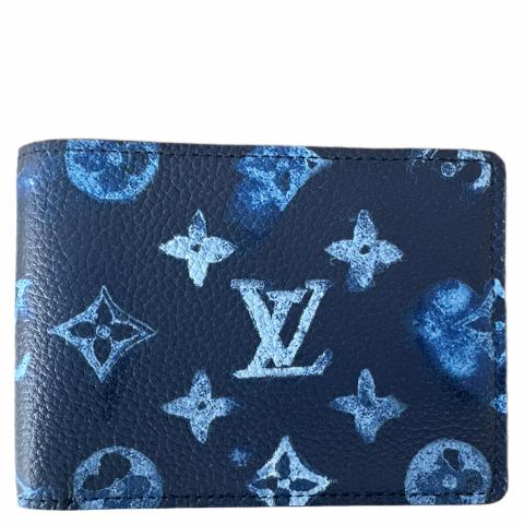 Blue louis vuitton deals wallet